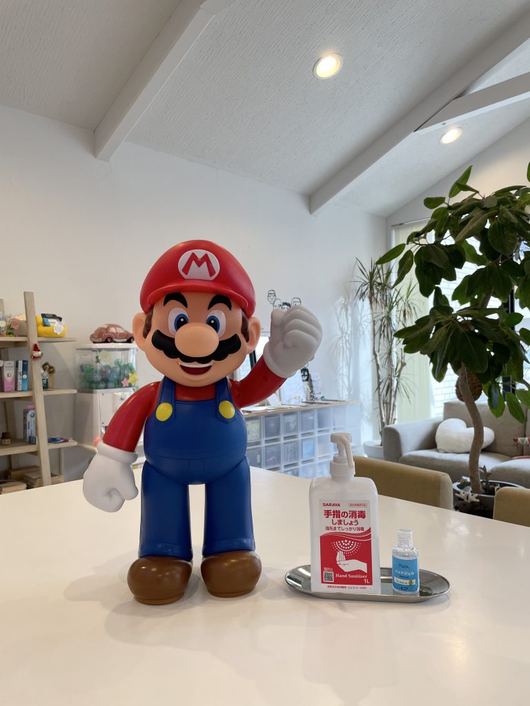 マリオが登場しました☆